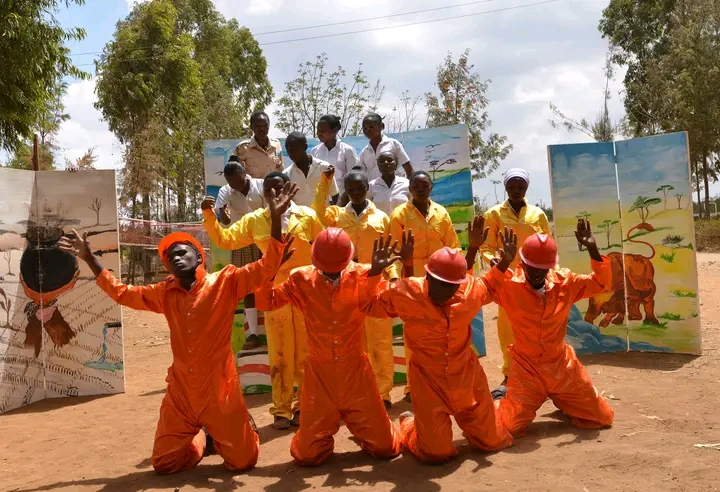 Wintry Mountain Landscape